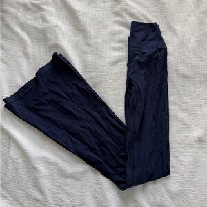 Aerie Navy Blue Crossover Leggings